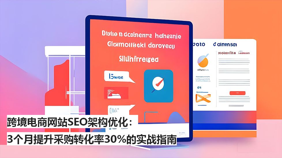 跨境电商网站SEO架构优化：3个月提升采购转化率30的实战指南