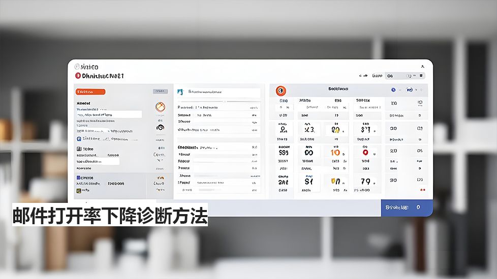 邮件打开率下降诊断方法