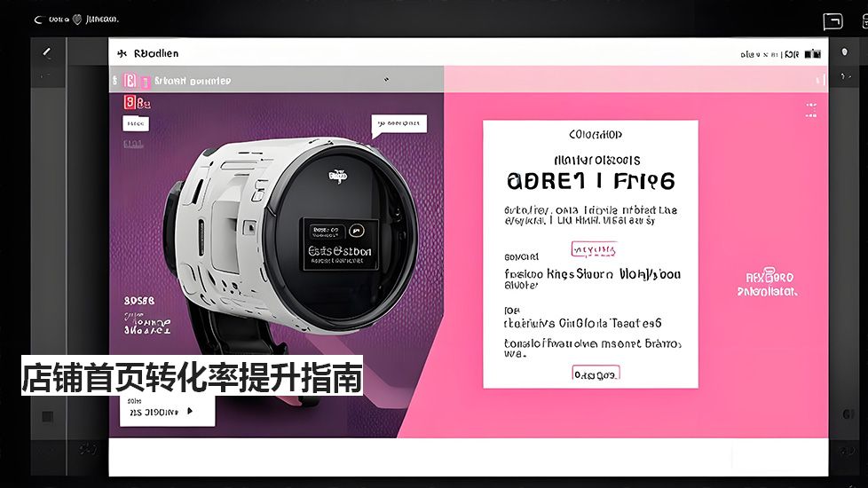店铺首页转化率提升指南